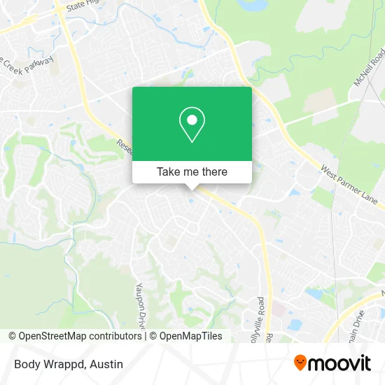 Body Wrappd map