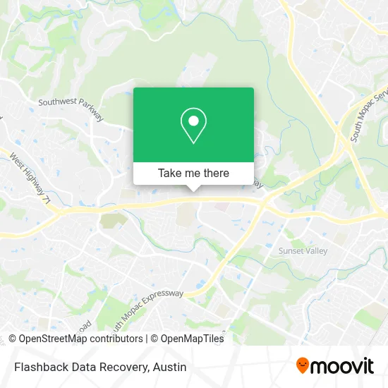 Flashback Data Recovery map