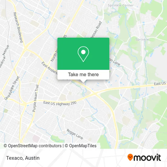 Texaco map