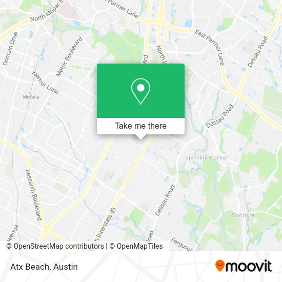 Atx Beach map