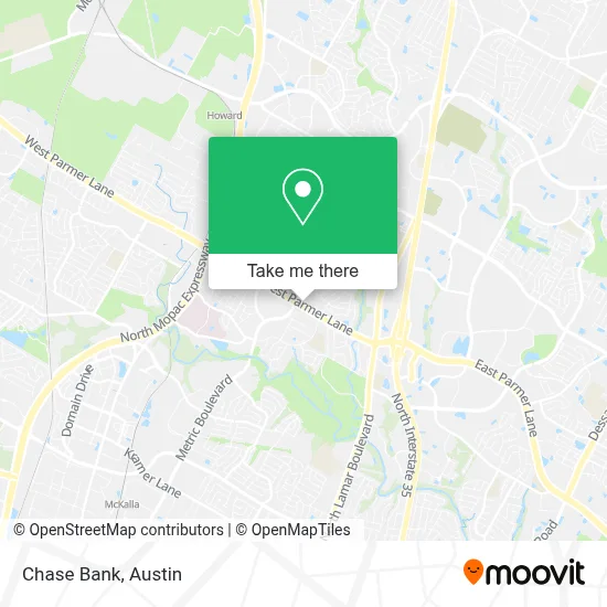 Chase Bank map
