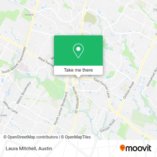 Laura Mitchell map