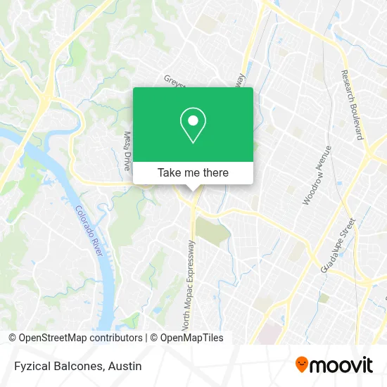 Fyzical Balcones map