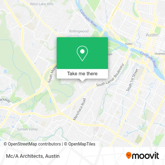 Mc/A Architects map