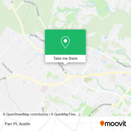 Parr Pt map
