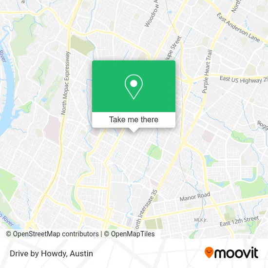 Drive by Howdy map