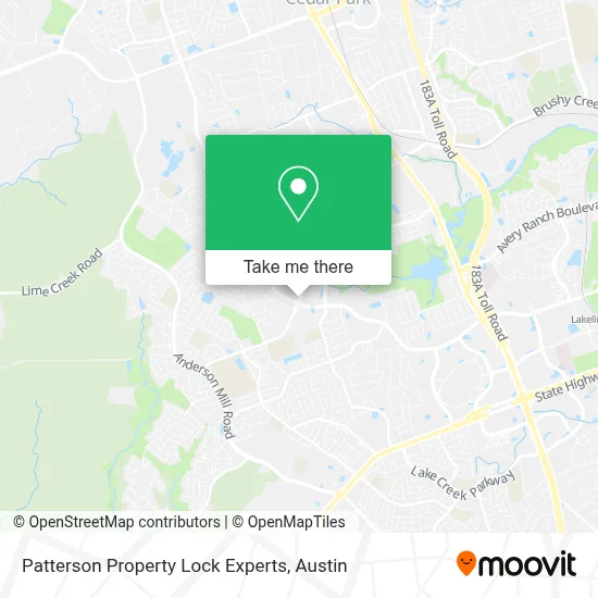 Patterson Property Lock Experts map