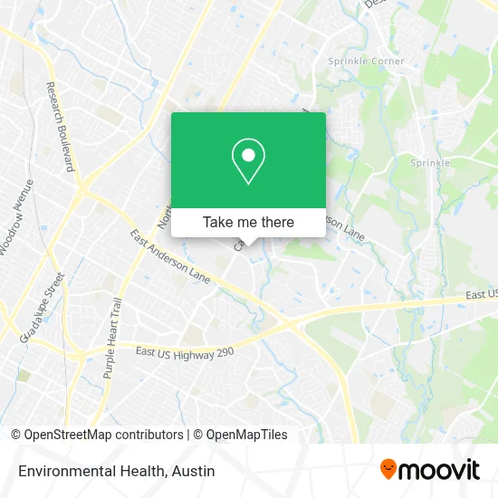 Environmental Health map