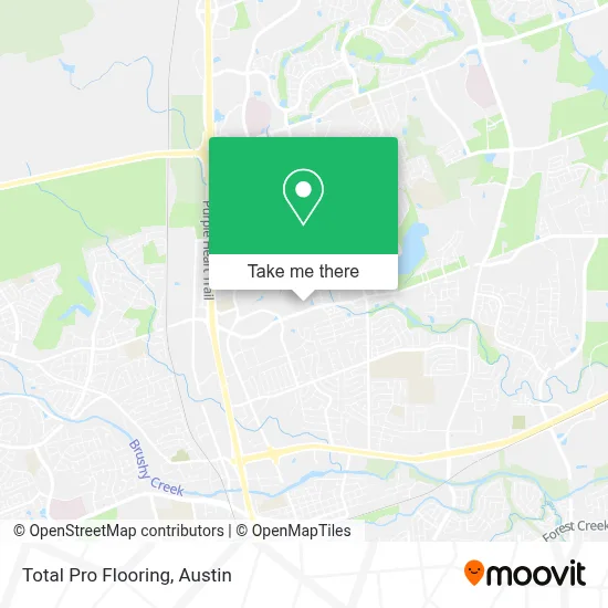 Total Pro Flooring map