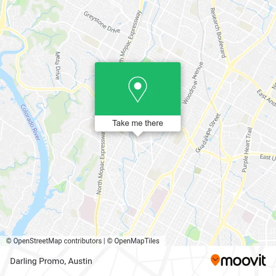 Darling Promo map