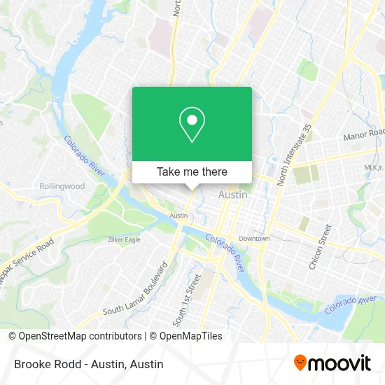 Brooke Rodd - Austin map