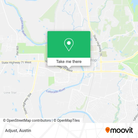 Adjust map