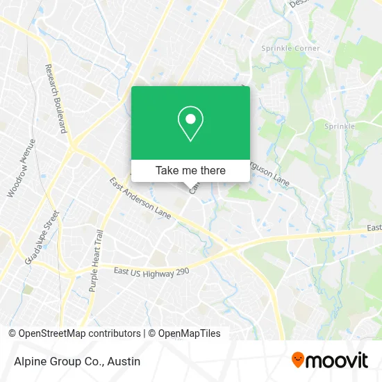 Alpine Group Co. map