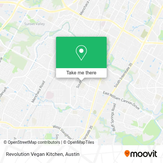 Revolution Vegan Kitchen map