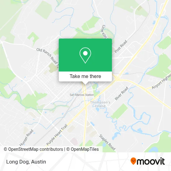 Long Dog map