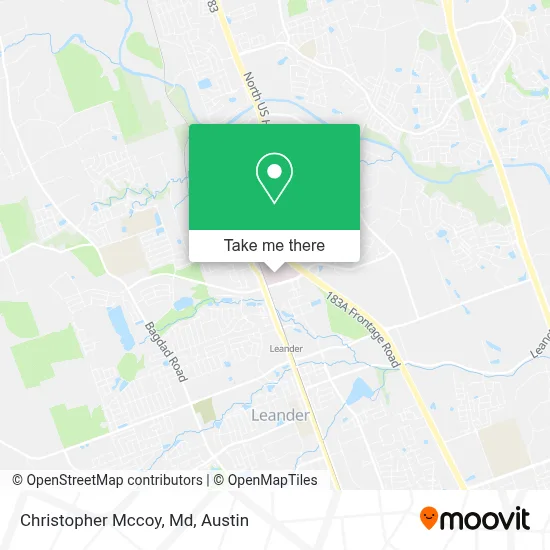 Christopher Mccoy, Md map