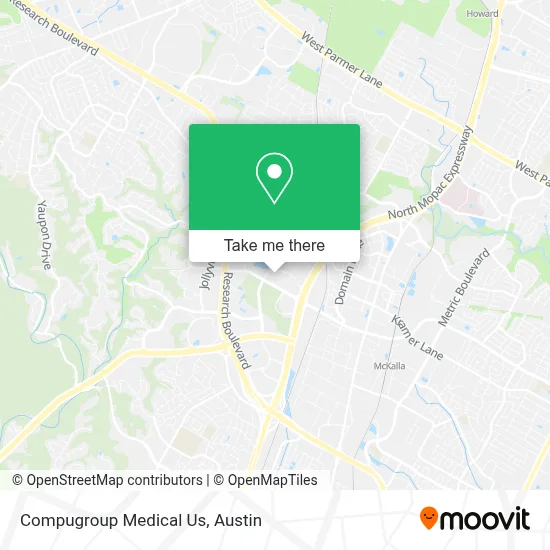Compugroup Medical Us map