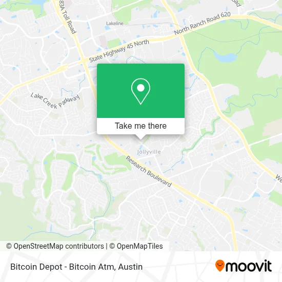 Bitcoin Depot - Bitcoin Atm map