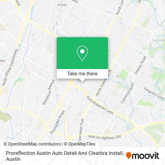 Proreflection Austin Auto Detail And Clearbra Install map