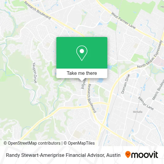 Randy Stewart-Ameriprise Financial Advisor map