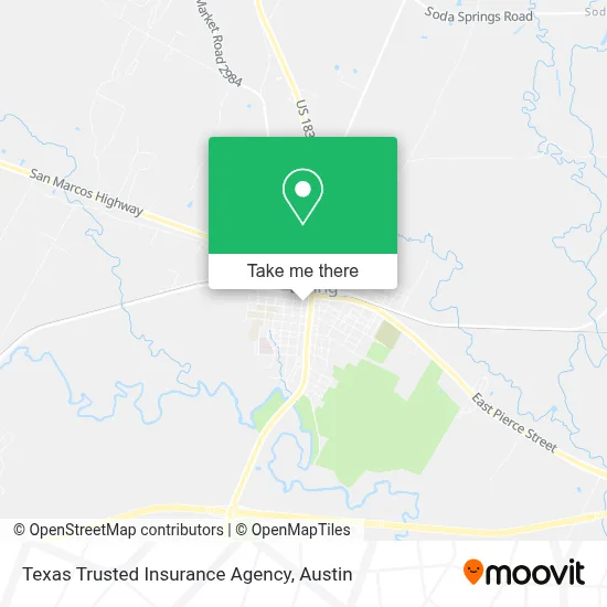 Texas Trusted Insurance Agency map