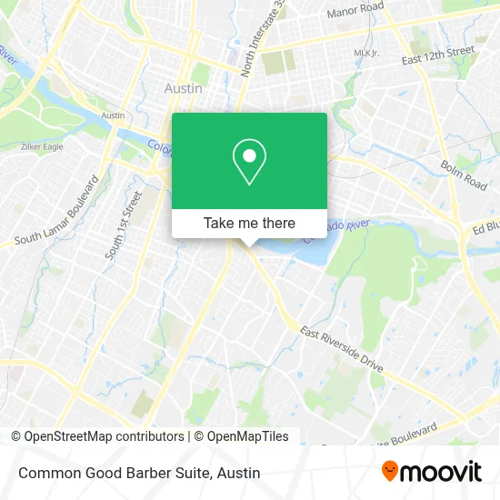 Common Good Barber Suite map