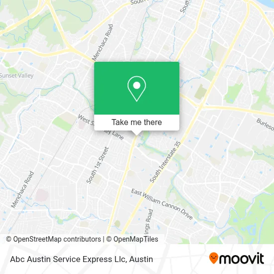 Abc Austin Service Express Llc map