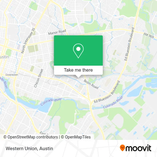Western Union map