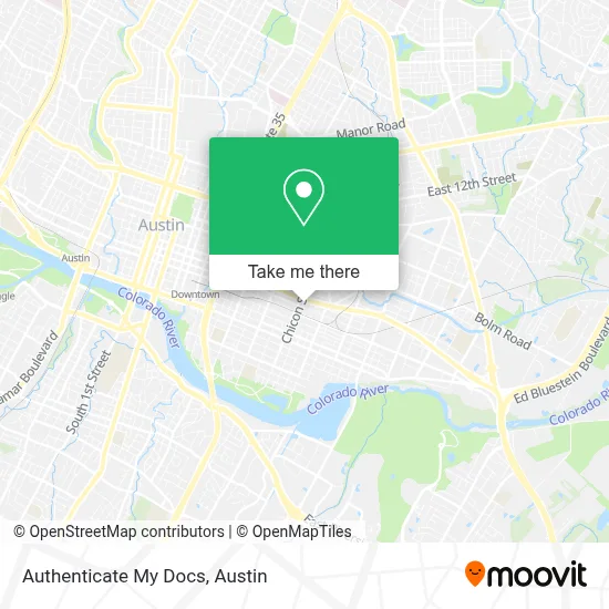 Authenticate My Docs map