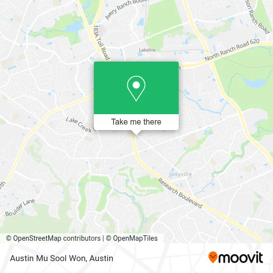 Austin Mu Sool Won map