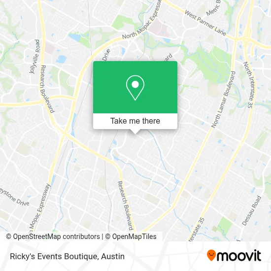 Ricky's Events Boutique map
