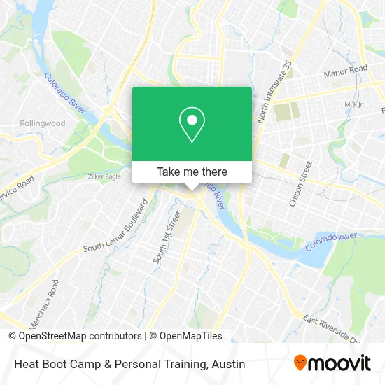Heat Boot Camp & Personal Training map