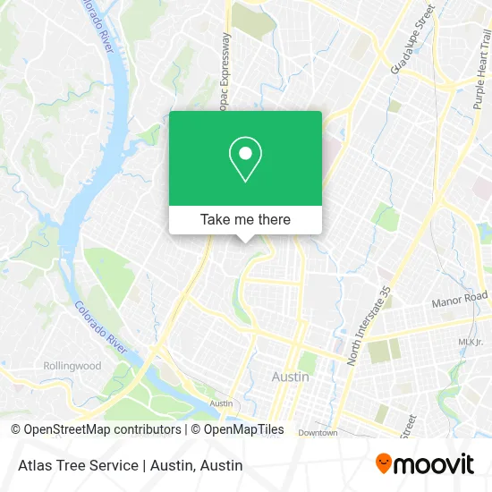 Atlas Tree Service | Austin map
