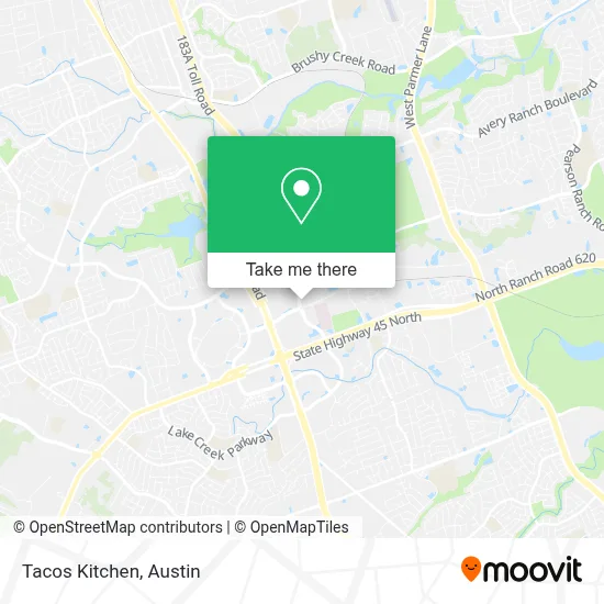 Tacos Kitchen map