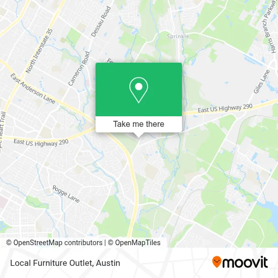 Local Furniture Outlet map