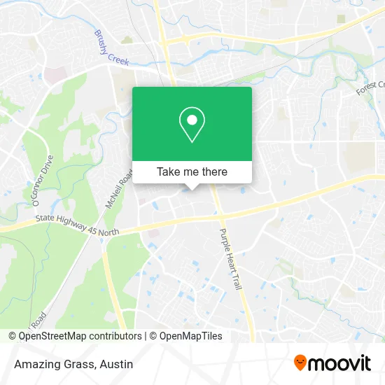 Amazing Grass map