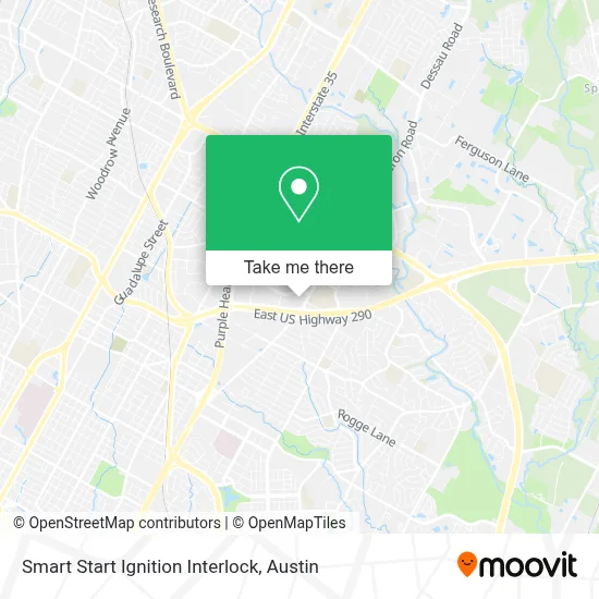 Smart Start Ignition Interlock map