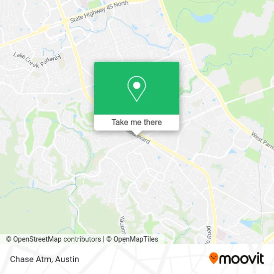 Chase Atm map