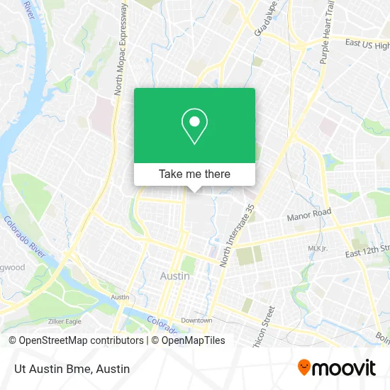 Ut Austin Bme map