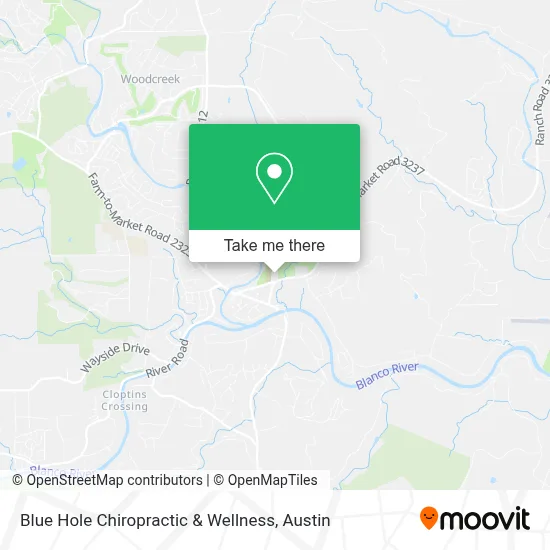 Blue Hole Chiropractic & Wellness map