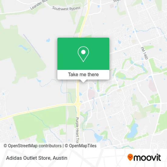 Adidas Outlet Store map
