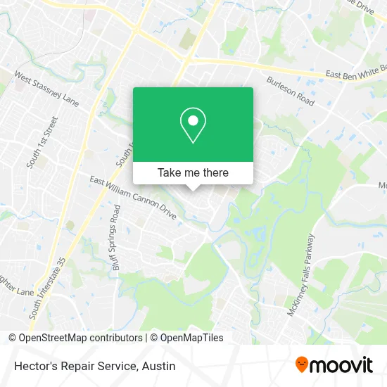 Hector's Repair Service map