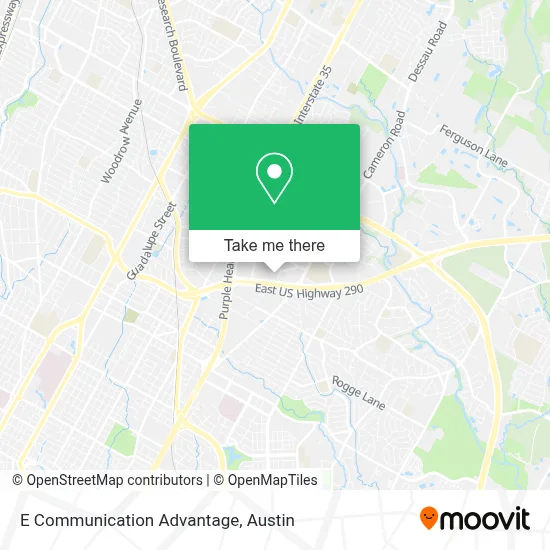 E Communication Advantage map