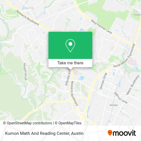 Kumon Math And Reading Center map
