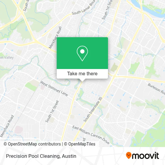 Precision Pool Cleaning map