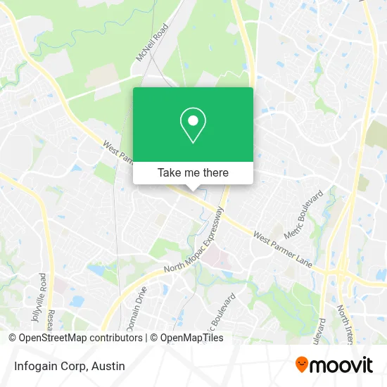 Infogain Corp map
