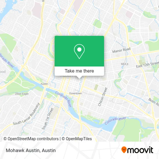 Mohawk Austin map