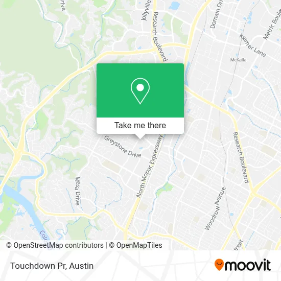 Touchdown Pr map
