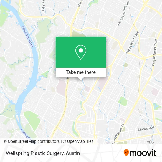 Wellspring Plastic Surgery map