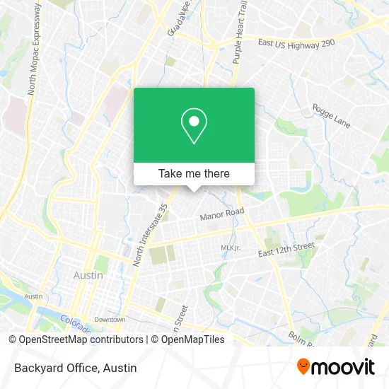 Backyard Office map
